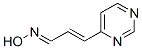 2-Propenal, 3-(4-pyrimidinyl)-, oxime (9CI) Structure