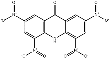 2,4,5,7-tetranitroacridin-9(10H)-one Structure