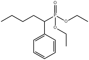 (1-페닐펜틸)포스폰산디에틸에스테르 구조식 이미지