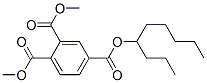 1,2,4-Benzenetricarboxylic acid 1,2-dimethyl 4-nonyl ester Structure