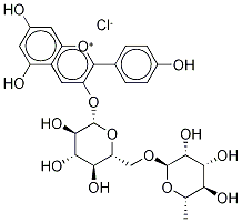 PELARGONIDIN-3-O-RUTINOSIDE CHLORIDE(RG) 구조식 이미지