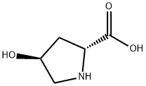 trans-4-Hydroxy-D-proline Structure