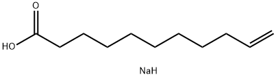 SODIUM UNDECYLENATE Structure