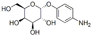 p-aminophenyl-alpha-D-galactopyranoside 구조식 이미지