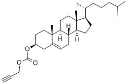 CHOLESTERYL 2-PROPYN-1-YL CARBONATE Structure