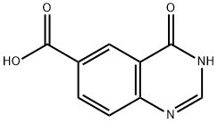 6-퀴나졸린카르복실산,3,4-디히드로-4-옥소- 구조식 이미지