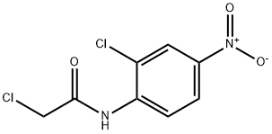 2-Chloro-N-(2-chloro-4-nitro-phenyl)-acetamide Structure