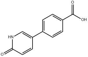 4-(2-Methoxypyridin-3-yl)benzoic acid Structure