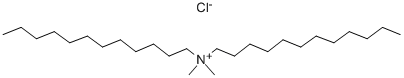 Didodecyl dimethyl ammonium chloride Structure