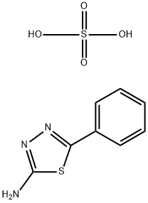 2-아미노-5-페닐-1,3,4-티아디아졸설파TE 구조식 이미지