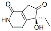 1H-Cyclopenta[c]pyridine-1,6(2H)-dione,5-ethyl-5,7-dihydro-5-hydroxy-,(5S)-(9CI) Structure