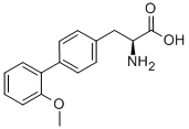 L-2-AMINO-3-(2'-METHOXY-BIPHENYL-4-YL)-PROPIONIC ACID Structure