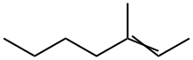 3-METHYL-2-HEPTENE Structure