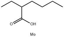 2-ethylhexanoic acid, molybdenum salt 구조식 이미지