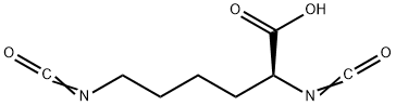 Methyl Ester L-Lysine Diisocyanate 구조식 이미지