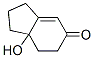 2,3,7,7a-Tetrahydro-7a-hydroxy-1H-inden-5(6H)-one Structure