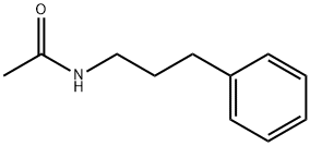 N-(3-Phenylpropyl)acetamide Structure