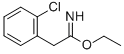 2-(2-CHLORO-PHENYL)-ACETIMIDIC ACID ETHYL ESTER Structure