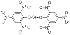strontium dipicrate Structure