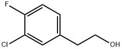 3-클로로-4-플루오로페네틸알코올 구조식 이미지