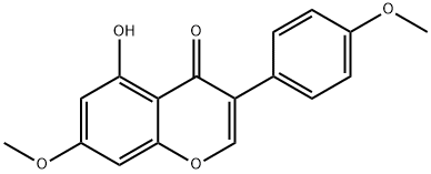 4',7-Dimethoxy-5-hydroxyisoflavone Structure