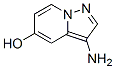 Pyrazolo[1,5-a]pyridin-5-ol, 3-amino- (9CI) Structure