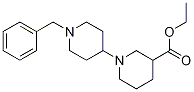 ethyl 1'-benzyl-1,4'-bipiperidine-3-carboxylate 구조식 이미지