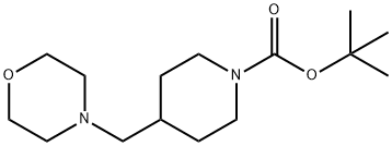 1-Boc-4-Morpholin-4-ylMethyl-piperidine Structure