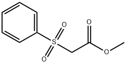 Methyl phenylsulfonylacetate 구조식 이미지