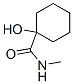 Cyclohexanecarboxamide, 1-hydroxy-N-methyl- (9CI) Structure