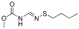 Carbamic  acid,  [(butylthio)iminomethyl]-,  methyl  ester  (9CI) Structure