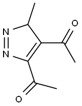 Ethanone, 1,1-(3-methyl-3H-pyrazole-4,5-diyl)bis- (9CI) Structure