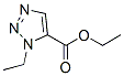 1H-1,2,3-Triazole-5-carboxylicacid,1-ethyl-,ethylester(9CI) Structure