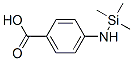 Benzoic acid, 4-[(trimethylsilyl)amino]- (9CI) Structure