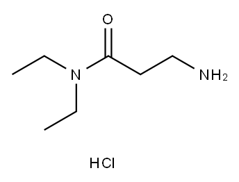 3-AMINO-N,N-DIETHYL-PROPIONAMIDE HCL Structure