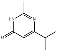 6-이소프로필-2-메틸피리미딘-4-OL 구조식 이미지