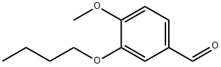 3-BUTOXY-4-METHOXYBENZALDEHYDE Structure