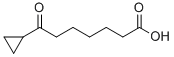 7-CYCLOPROPYL-7-OXOHEPTANOIC ACID Structure