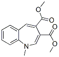 1-Methyl-1H-1-benzazepine-3,4-dicarboxylic acid dimethyl ester Structure