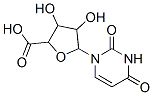 5-(2,4-dioxopyrimidin-1-yl)-3,4-dihydroxy-oxolane-2-carboxylic acid Structure