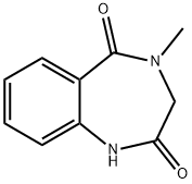 4-METHYL-3,4-DIHYDRO-1H-BENZO[E][1,4]DIAZEPINE-2,5-DIONE 구조식 이미지