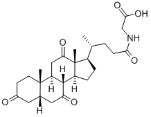 GLYCODEHYDROCHOLIC ACID Structure