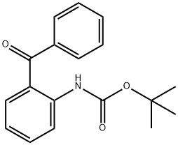 Carbamic acid, (2-benzoylphenyl)-, 1,1-dimethylethyl ester (9CI) Structure