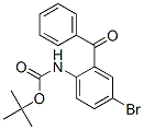 카르밤산,(2-벤조일-4-브로모페닐)-,1,1-디메틸에틸에스테르(9CI) 구조식 이미지