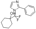 1-(1,1-DIFLUORO-1-CYCLOHEXANOL-1-YL-METHYL)-2-PHENYLIMIDAZOLE 구조식 이미지