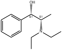 rac-syn N,N-Diethyl Norephedrine 구조식 이미지