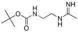 Carbamic acid, [2-[(1-iminoethyl)amino]ethyl]-, 1,1-dimethylethyl ester (9CI) Structure