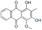 1,3-디히드록시-2-메틸-4-메톡시안트라퀴논 구조식 이미지