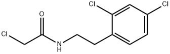 2-CHLORO-N-[2-(2,4-DICHLORO-PHENYL)-ETHYL]-ACETAMIDE Structure