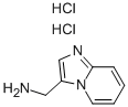 (H-이미다조[1,2-a]피리딘-3-일)메탄아민염산염 구조식 이미지